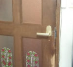 枚方市長尾家具町の室内扉のドアノブの交換