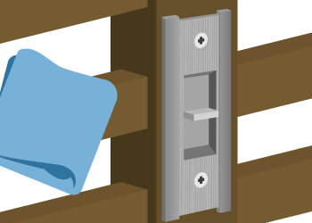 汚れを拭き取る