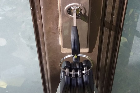 ALPHAのディンプルキーL4056