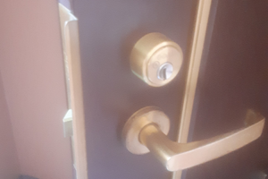 鍵の交換作業前