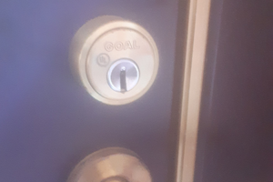 鍵の交換作業完了