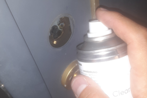 錠ケースのメンテナンス