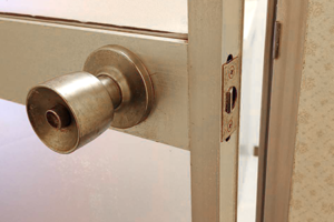 不具合が起きた浴室ドアノブ