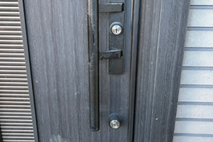 シリンダー交換後