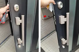 プッシュプル錠