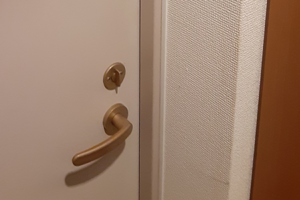 トラブル解決後の扉