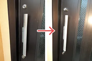 プッシュプル錠