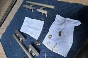 動作不良改善のための修理作業