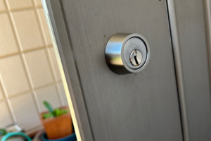 交換後のシリンダー