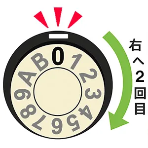 郵便受箱開錠②