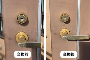 玄関の鍵
