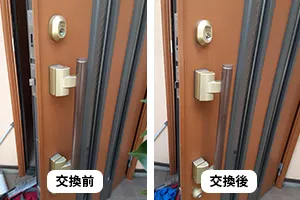 玄関の鍵