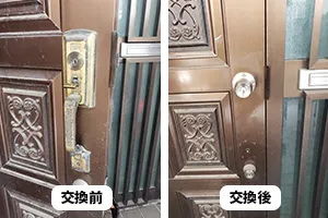 玄関の鍵