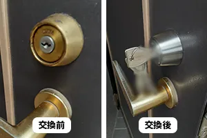 玄関の鍵