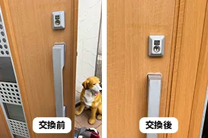 プッシュプル錠