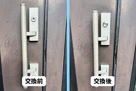 プッシュプル錠