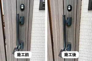 プッシュプル錠