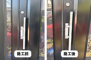 プッシュプル錠