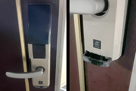 電子錠EDロックの電池交換