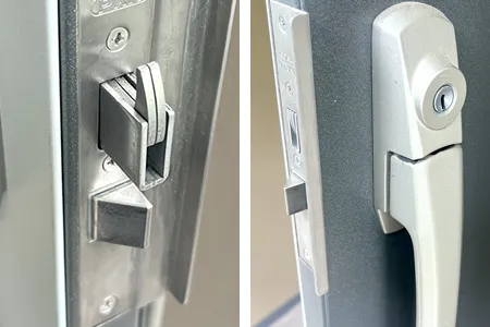 玄関の鍵と室内側のサムターンが動かしにくい