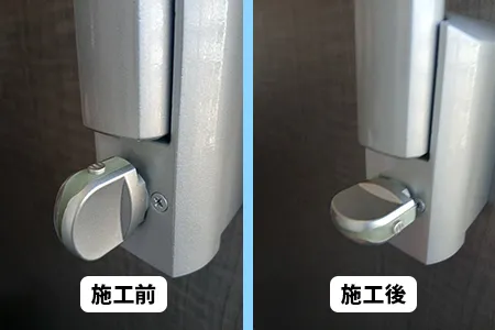 プッシュプル錠